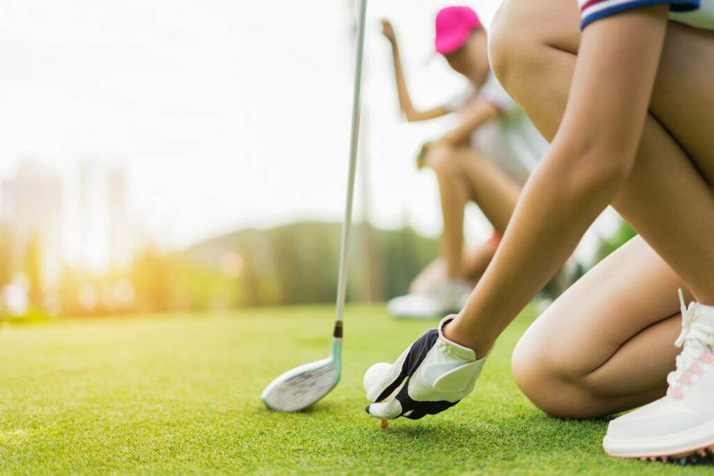 Mettre sa routine golf en pratique